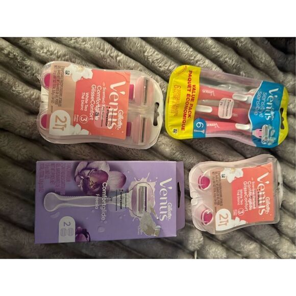 Venus,sphynx travel & Joy! bundle lot Women's Portable Razor& refill’s 300+ msrp - Picture 4 of 4